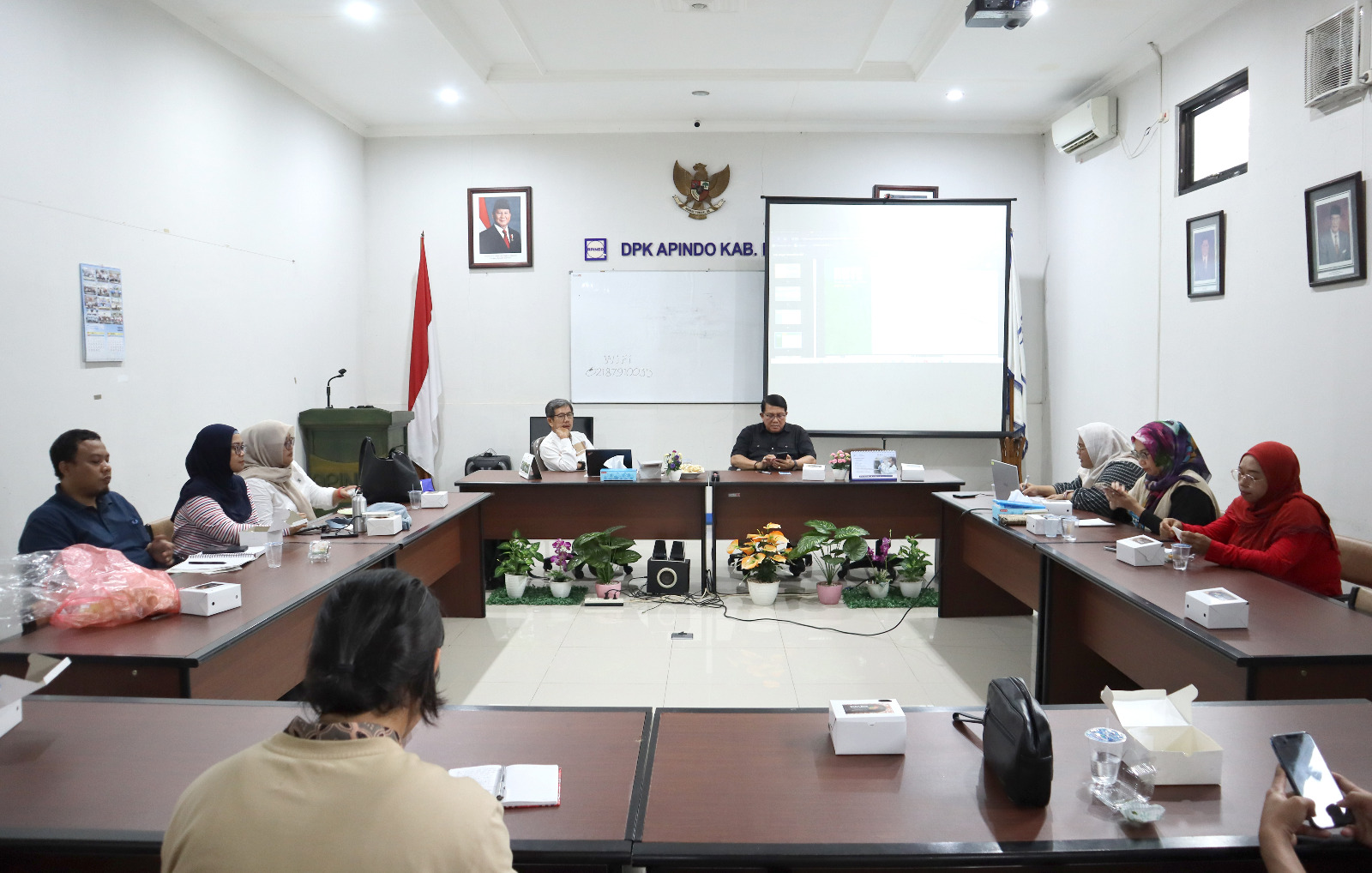 Rapat Koordinasi Persiapan Rencana APINDO Fun Running/Bogor 10 K dengan Bidang II DPK APINDO Kabupaten Bogor.